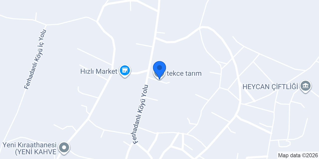 tekce tarım konumu
