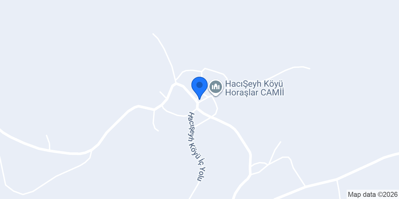 Hacışeyh Köyü Muhtarlığı konumu