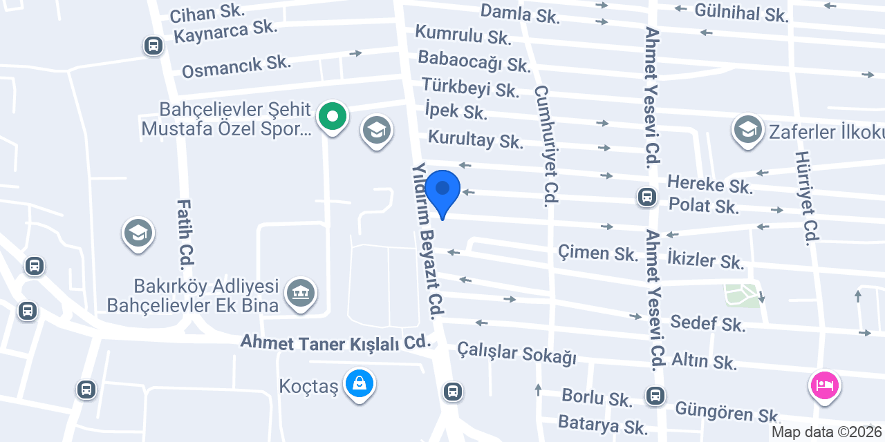 Birtat Köfte konumu