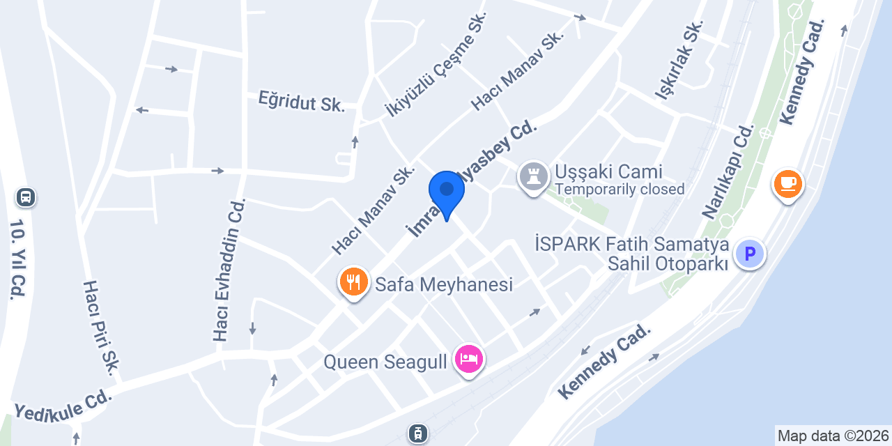 Tarihi Ünver Fırın&Cafe konumu