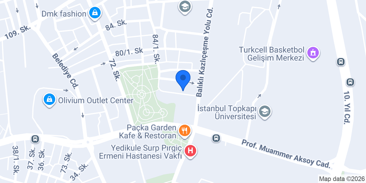 Hamidi eczanesi konumu