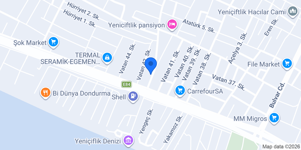 Yeniçiftlik Hidrofor ( Naim Usta ) konumu