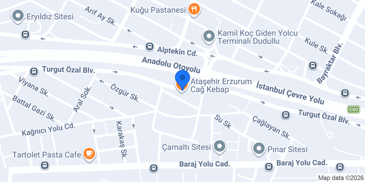 Ataşehir Elektrikçi konumu
