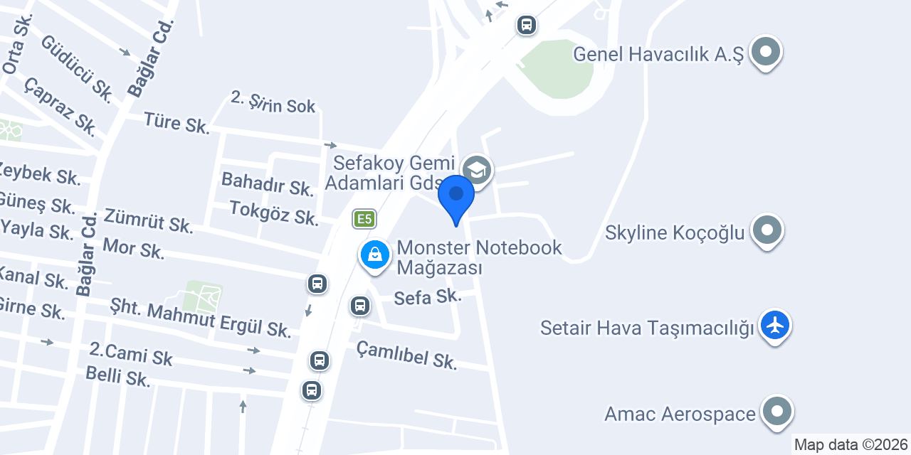 Yapı Kredi - Sefaköy Ticari konumu