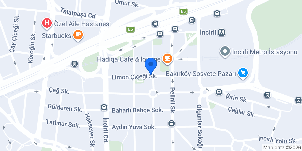 Maya Psikoloji Bakırköy konumu