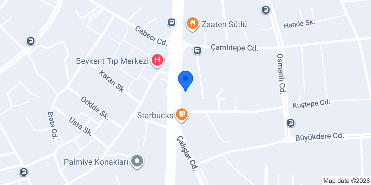 Bilge Eczanesi konumu