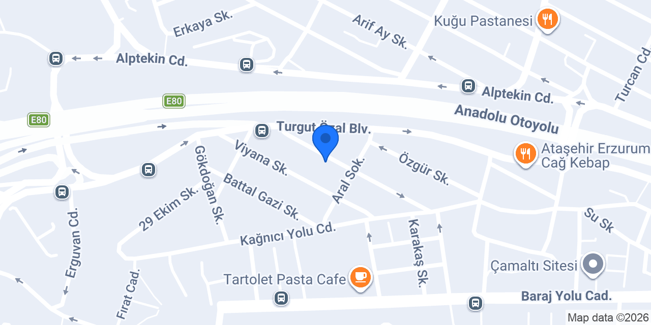 Aday Gıda konumu