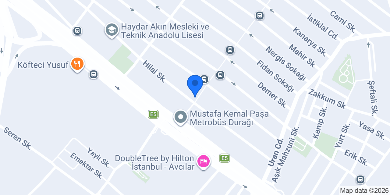 Filli Boya Özen Yapı konumu