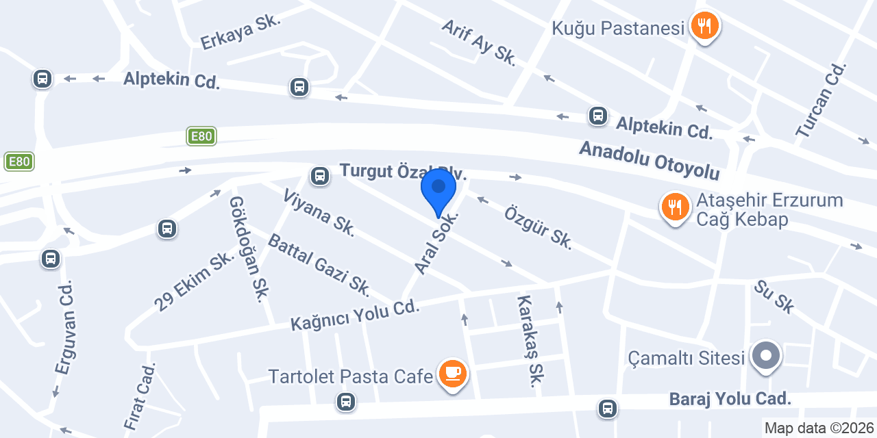 Disleksi Tedavi Merkezi konumu