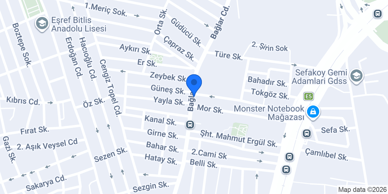 Bağlar Eczanesi konumu
