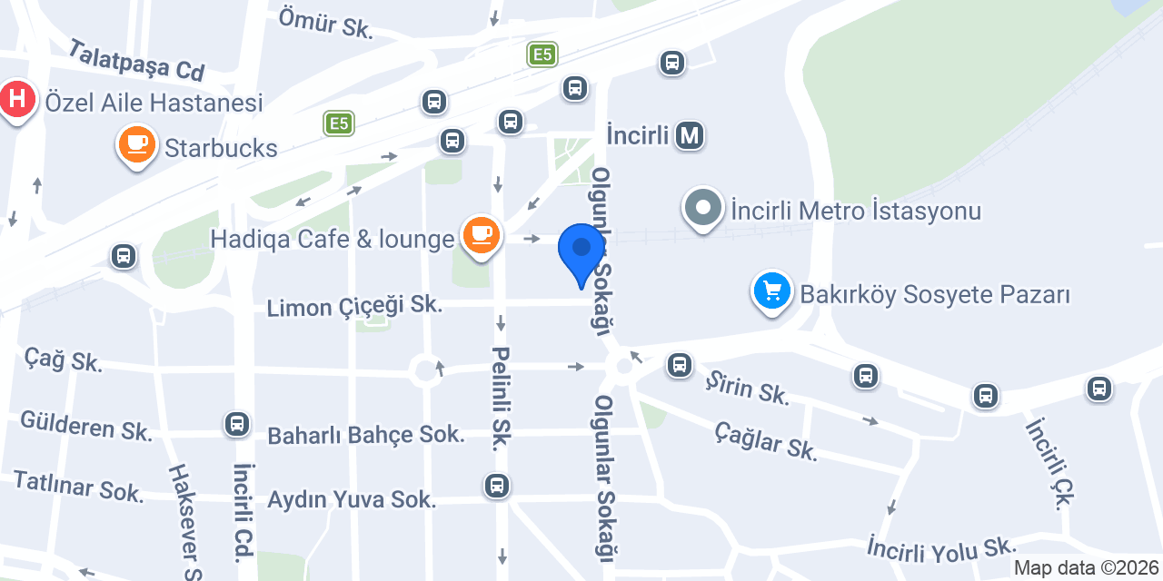 Av. Emine ÇÖMLEK konumu