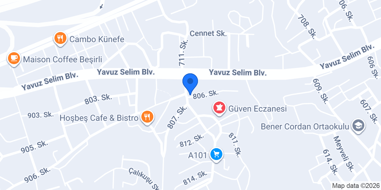 Karşıyaka Taksi Durağı konumu