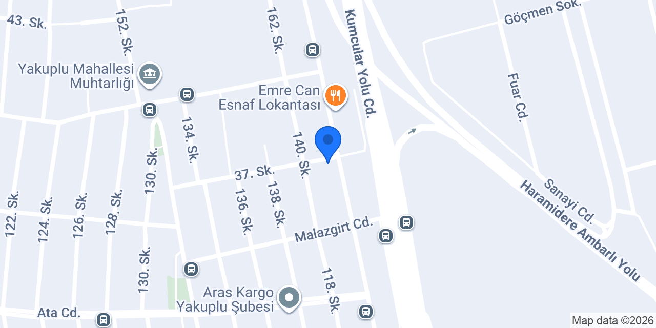 HANCIOĞLU LOJİSTİK konumu