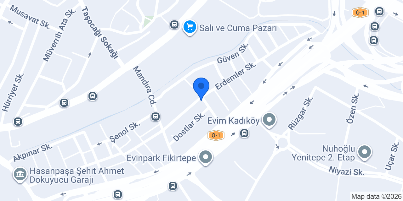 Erkek Kuaförü Naci konumu