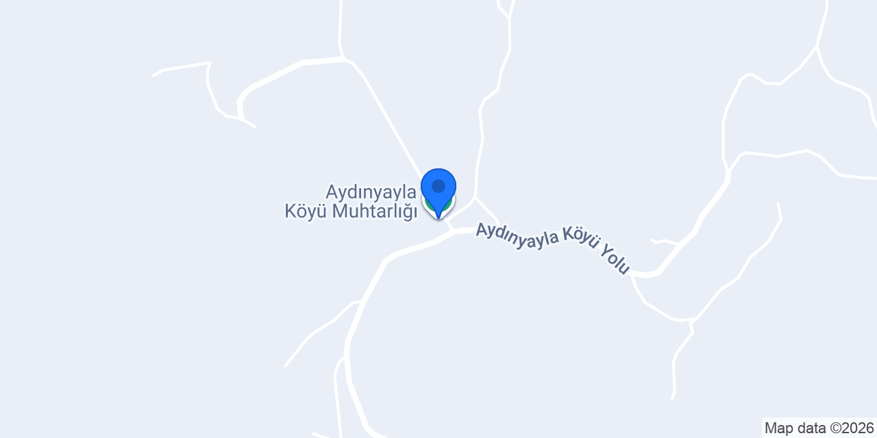 Aydınyayla Köyü Muhtarlığı konumu