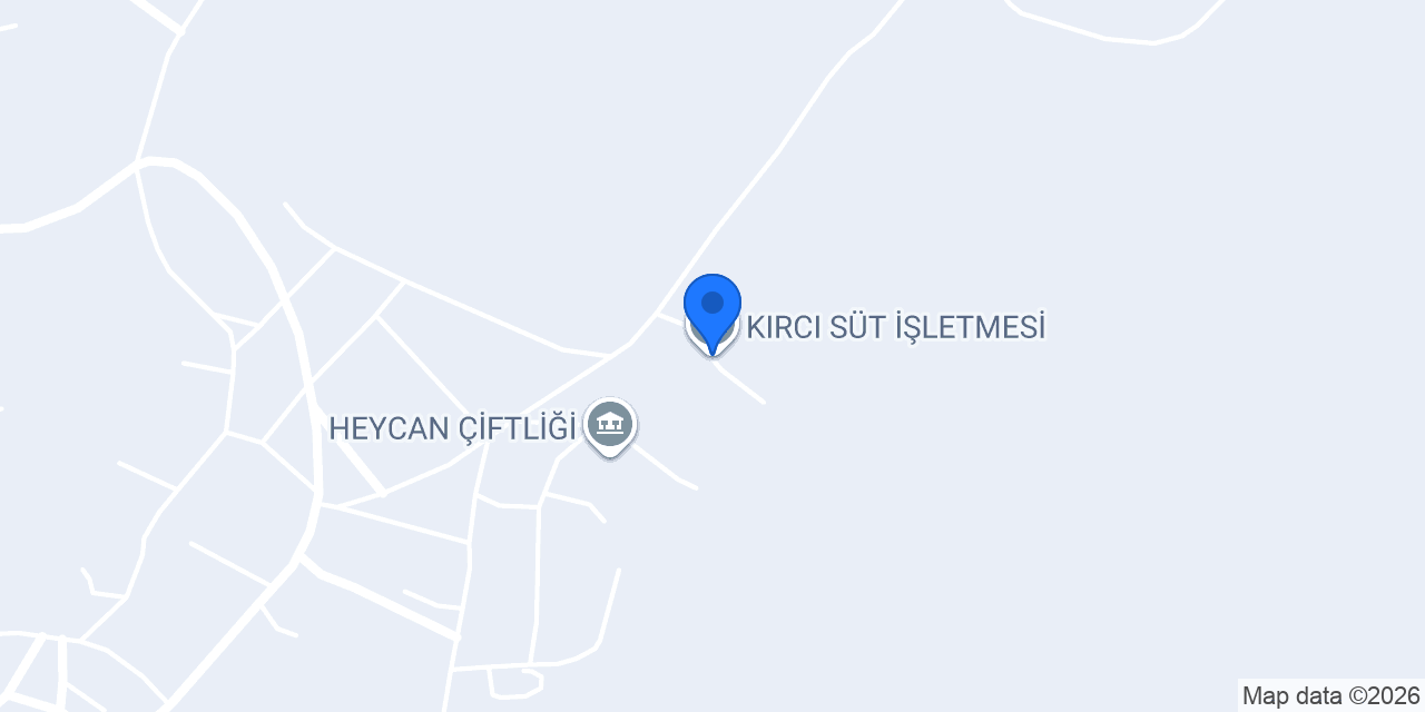 KIRCI SÜT İŞLETMESİ konumu