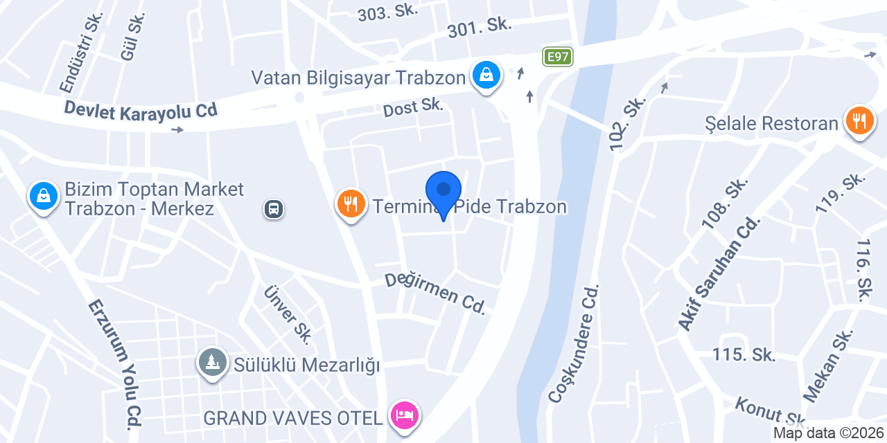 Urhan Oto Lastik konumu