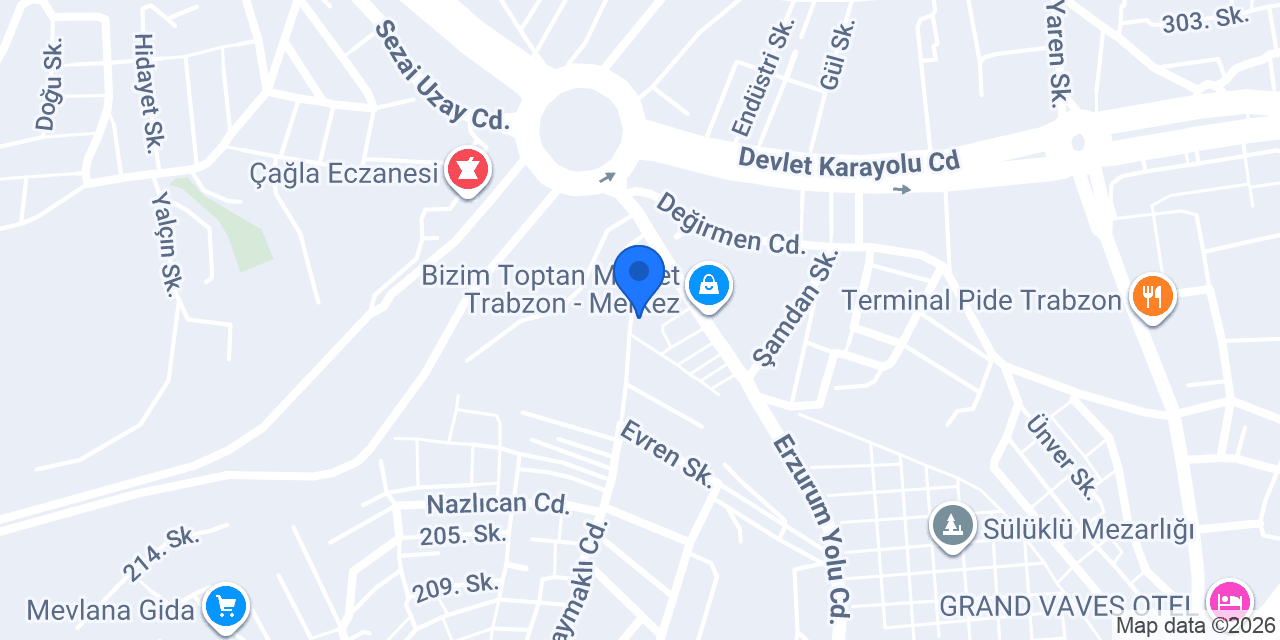 Trabzon bobinaj konumu