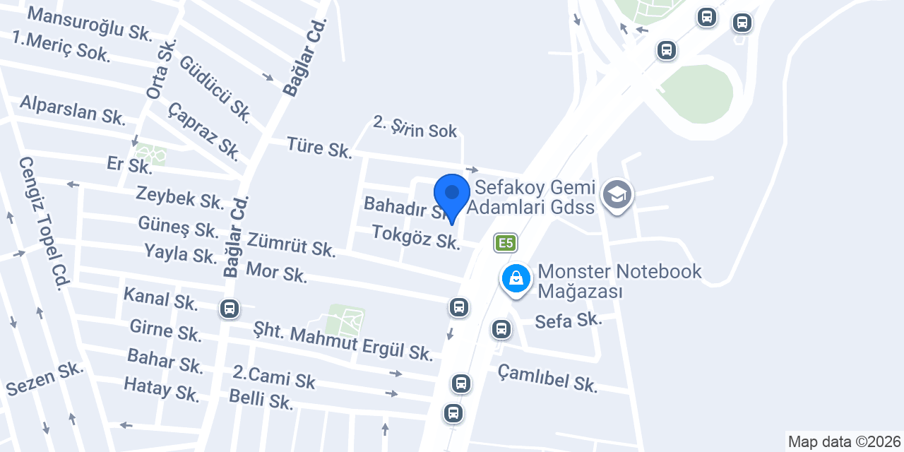 Cafe'de konumu