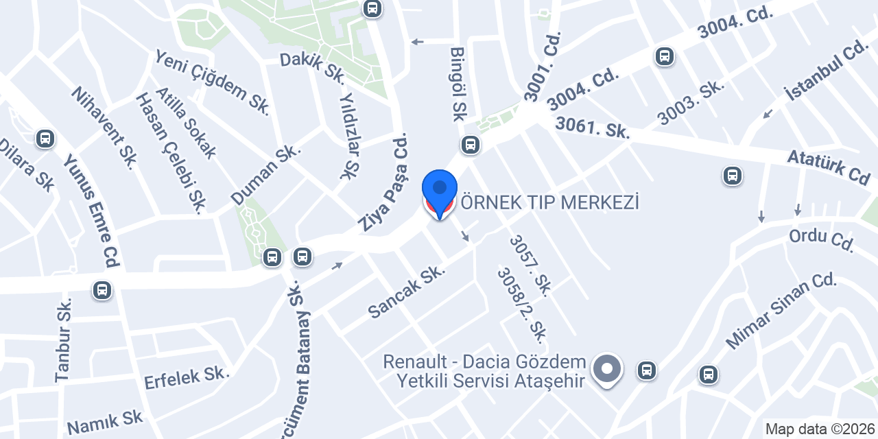 ÖRNEK TIP MERKEZİ konumu