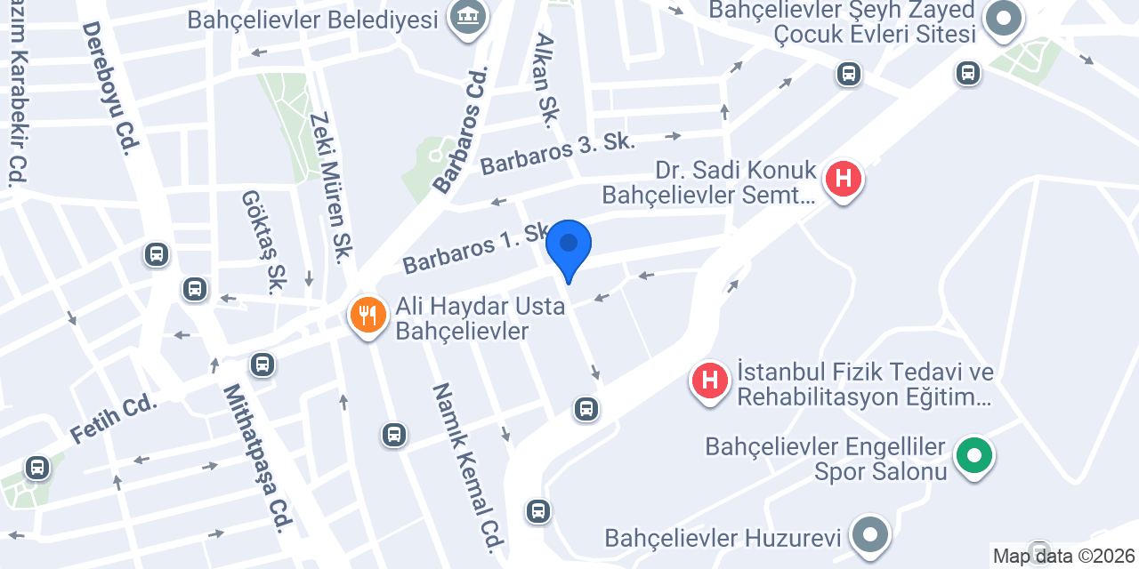 Has Çiğköfte konumu