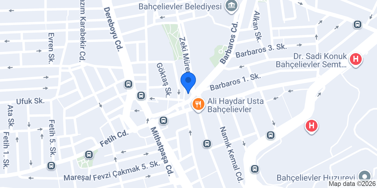 Damla Eczanesi konumu