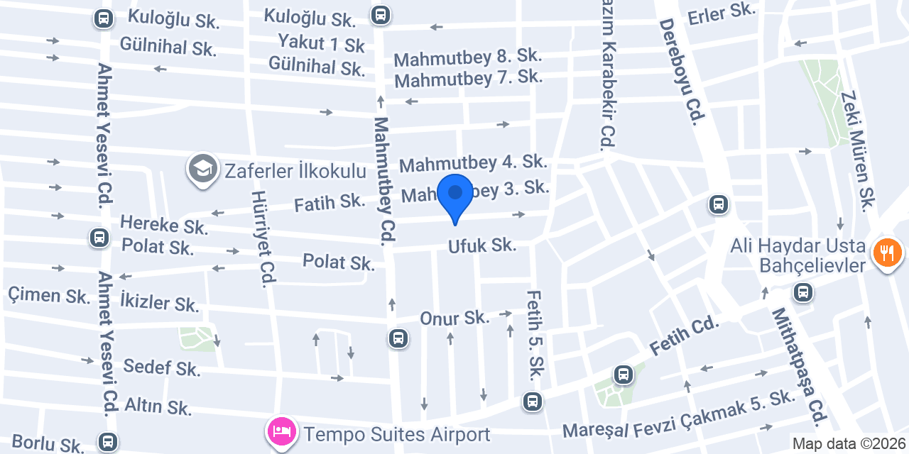 Mor Halka Bayan Kuaförü konumu
