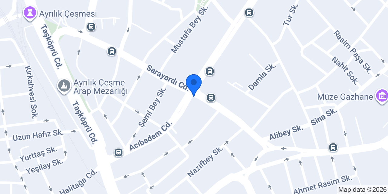 İstanbul Özel Ders konumu