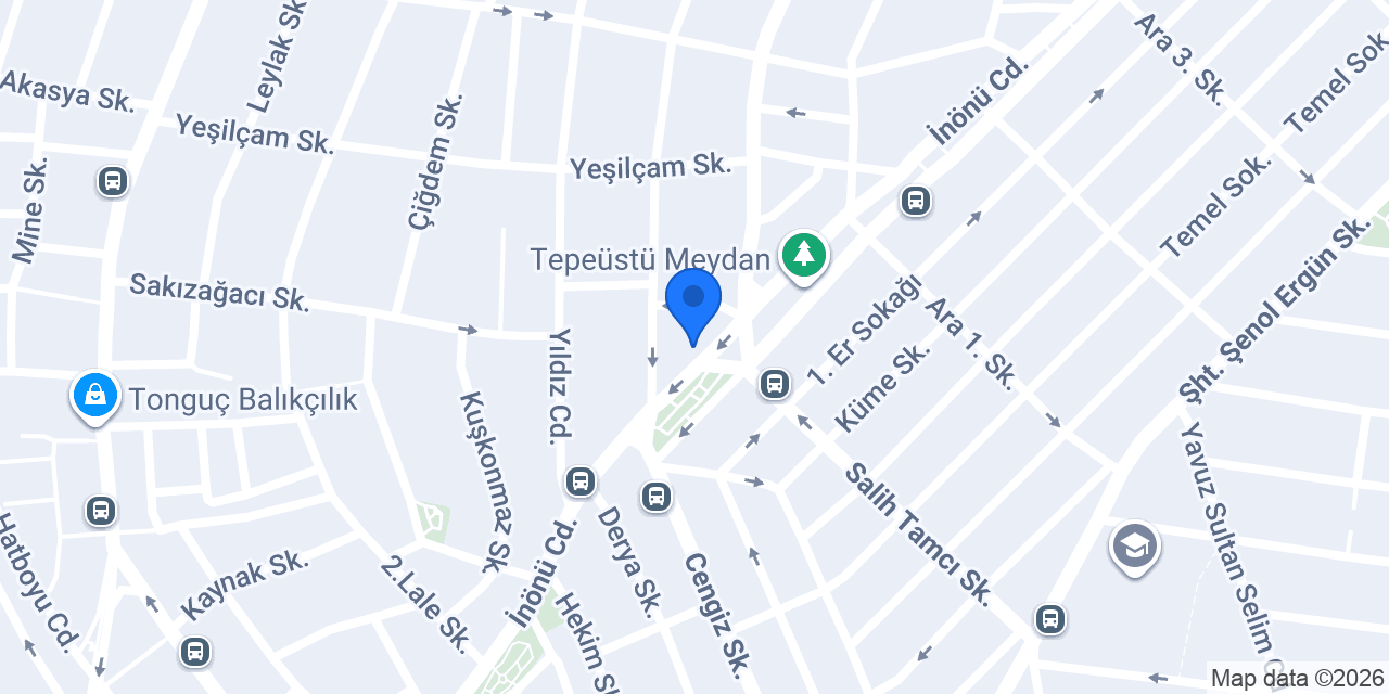 Tepeüstü Sevinç Eczanesi konumu