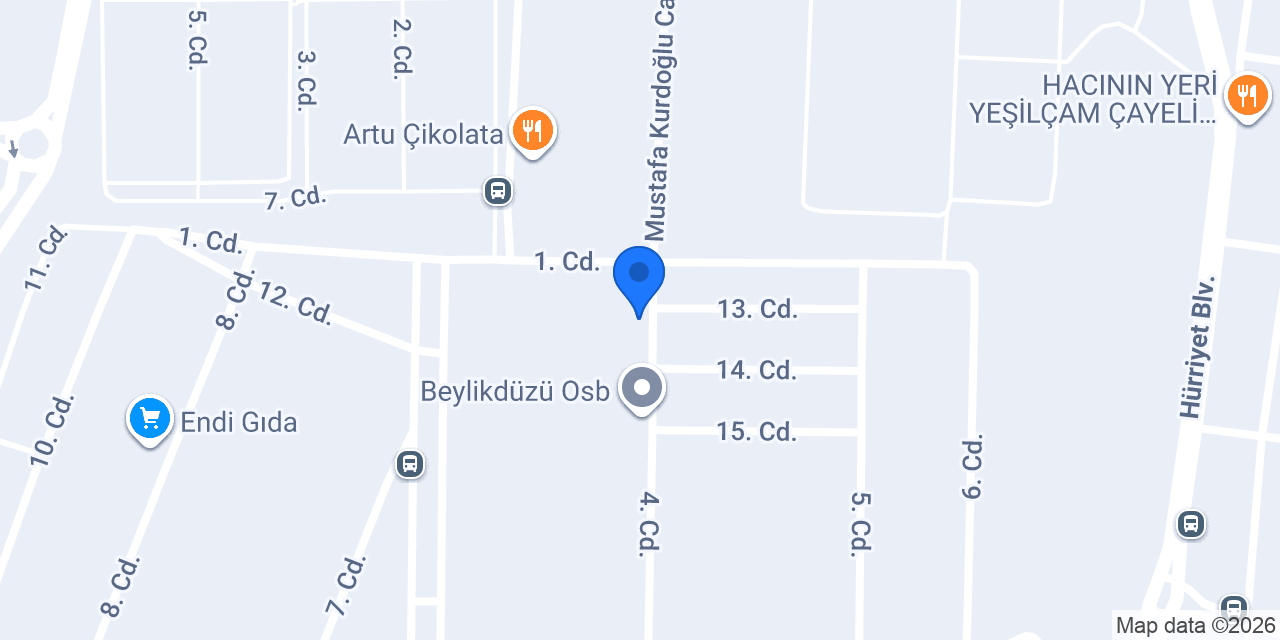 Bornova Fırın konumu