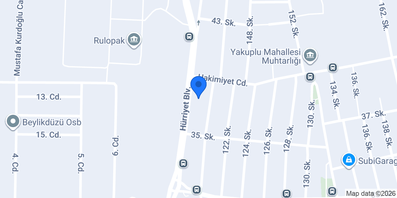 Beylikdüzü Balkon Kapatma konumu