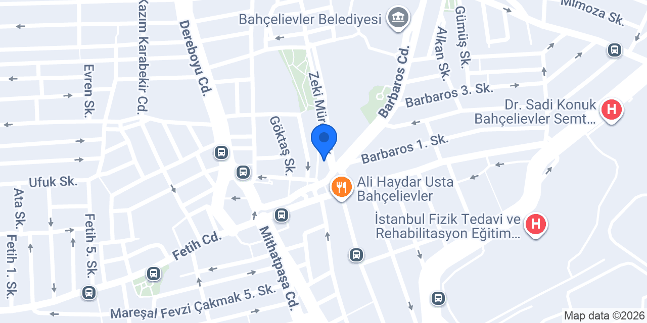 Şimşek Optik konumu