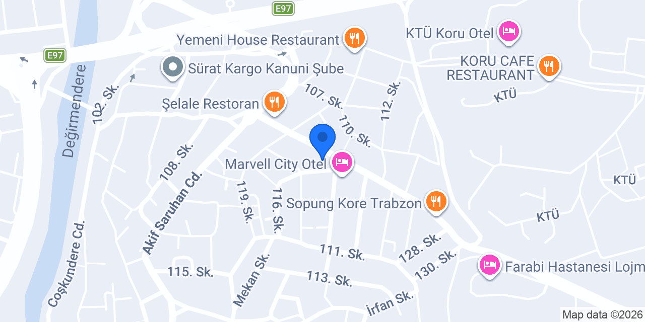Pidecim Resturant ve İstasyon ocakbasi konumu