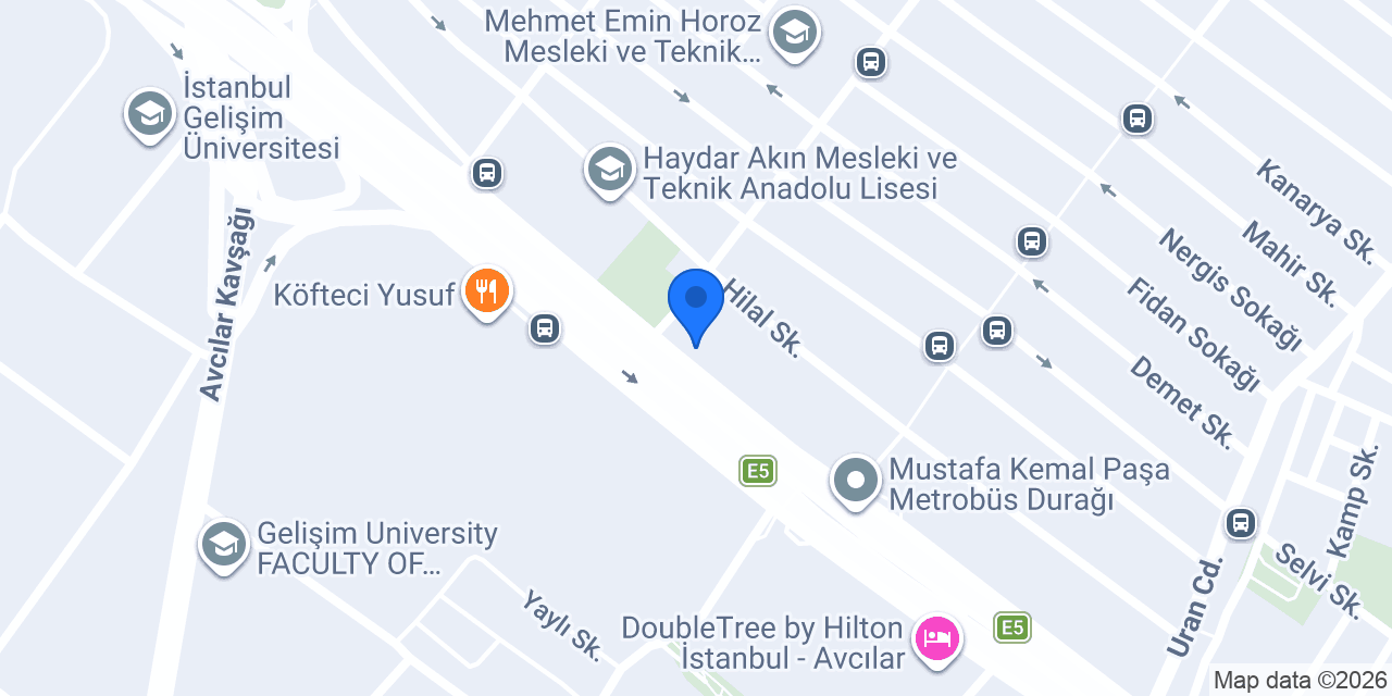 MERMERSA A.Ş. konumu