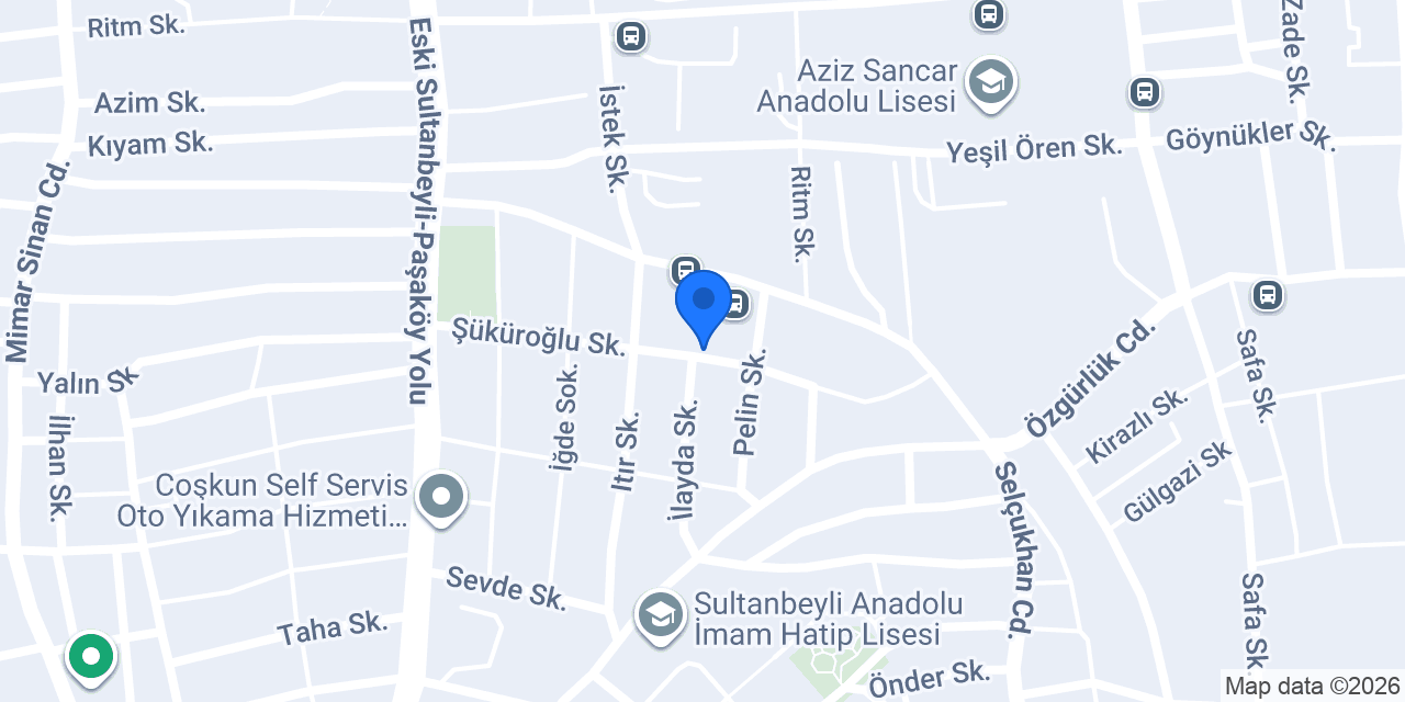 EBRAR ALÜMİNYUM konumu