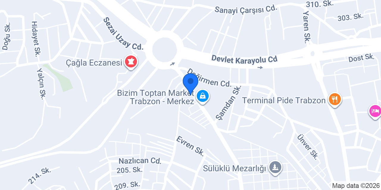 Zeymus Yapı Dekorasyon konumu