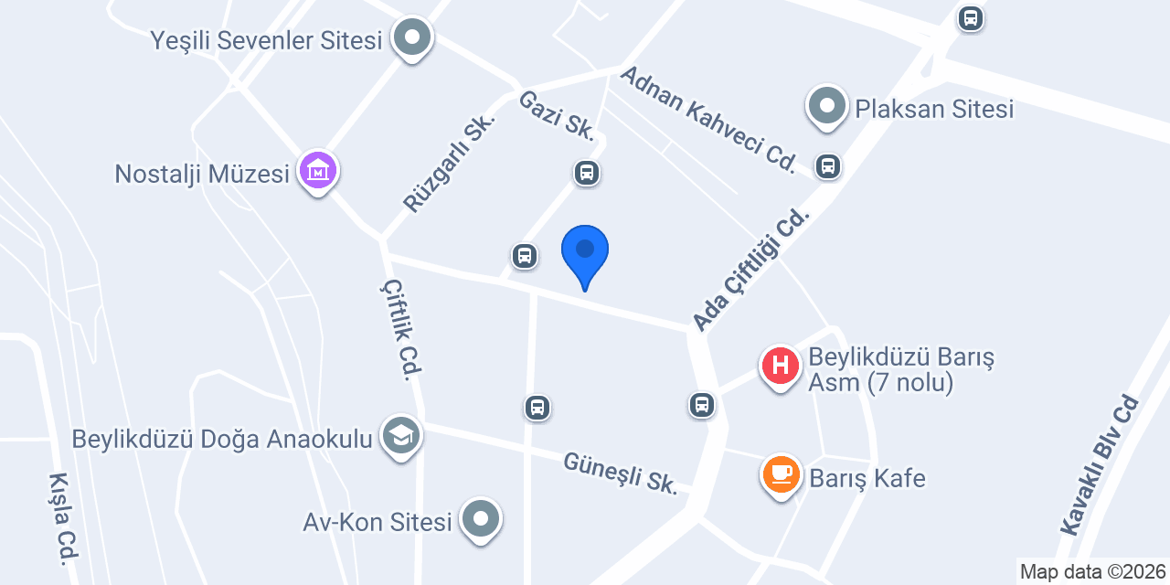 Feride'nin Hobi Dükkanı konumu