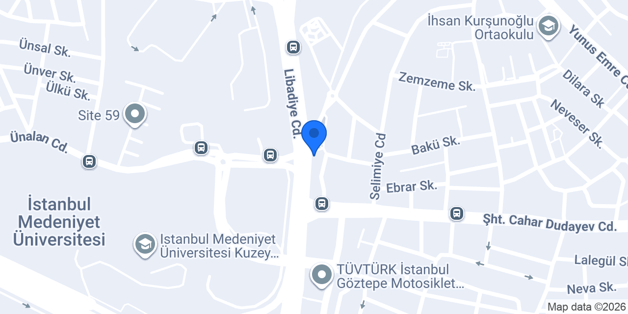 Libadiye Pide&Kebap Evi konumu