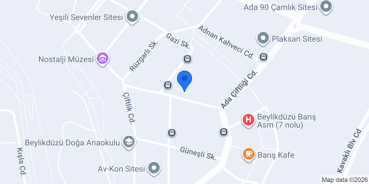 Digital İnternet Kafe konumu
