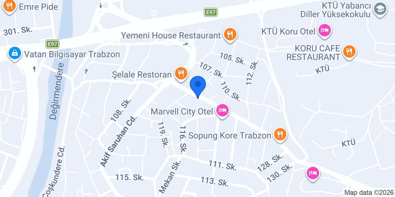 India Gate Restaurant Trabzon (مطعم بوابة الهند) konumu