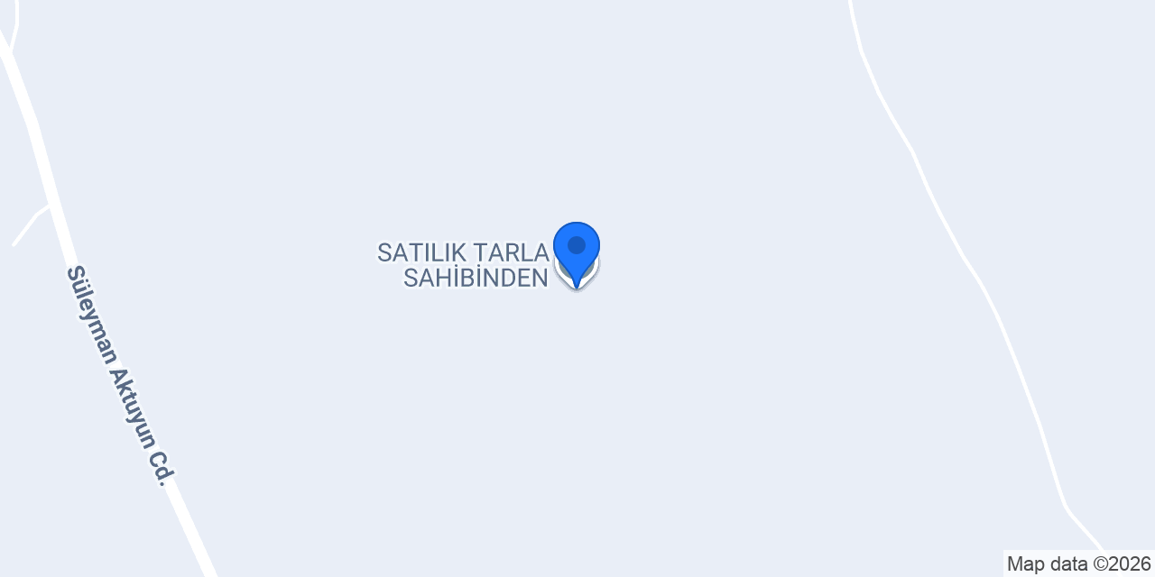 SATILIK TARLA SAHİBİNDEN konumu