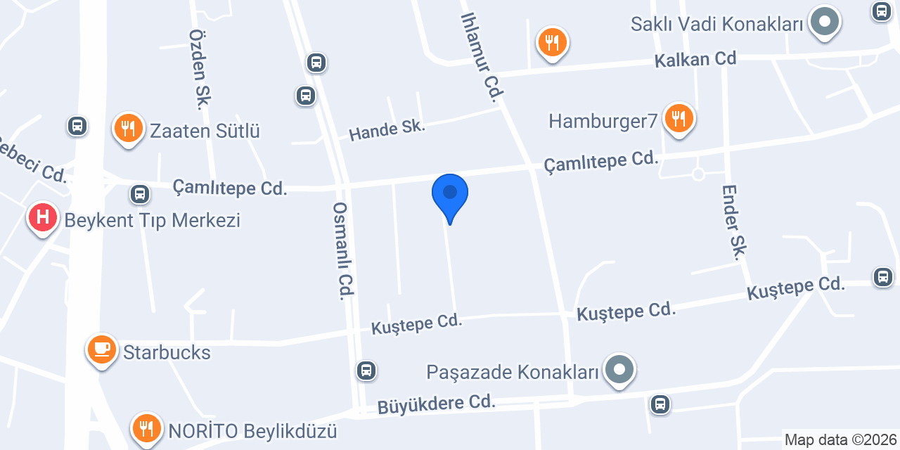 İnan Tekstil konumu