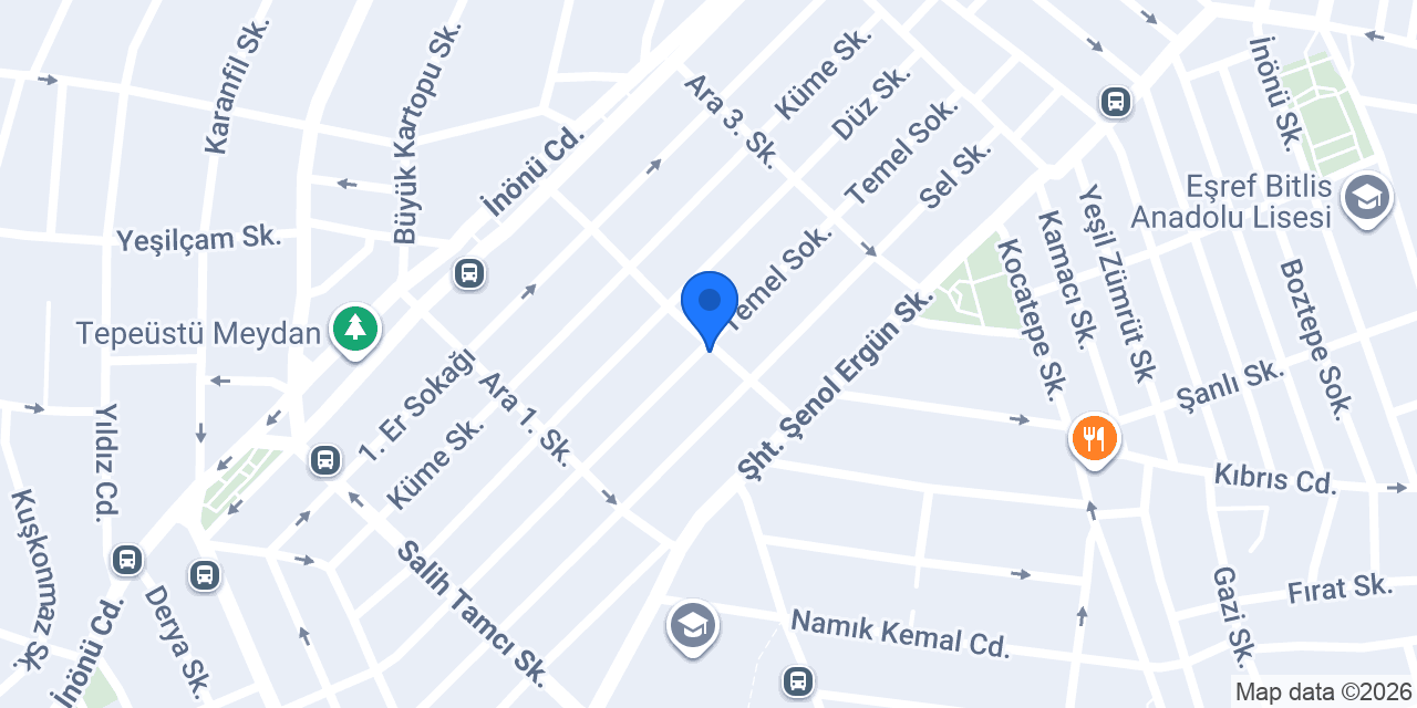 Irmak Elektrik Tepeüstü konumu