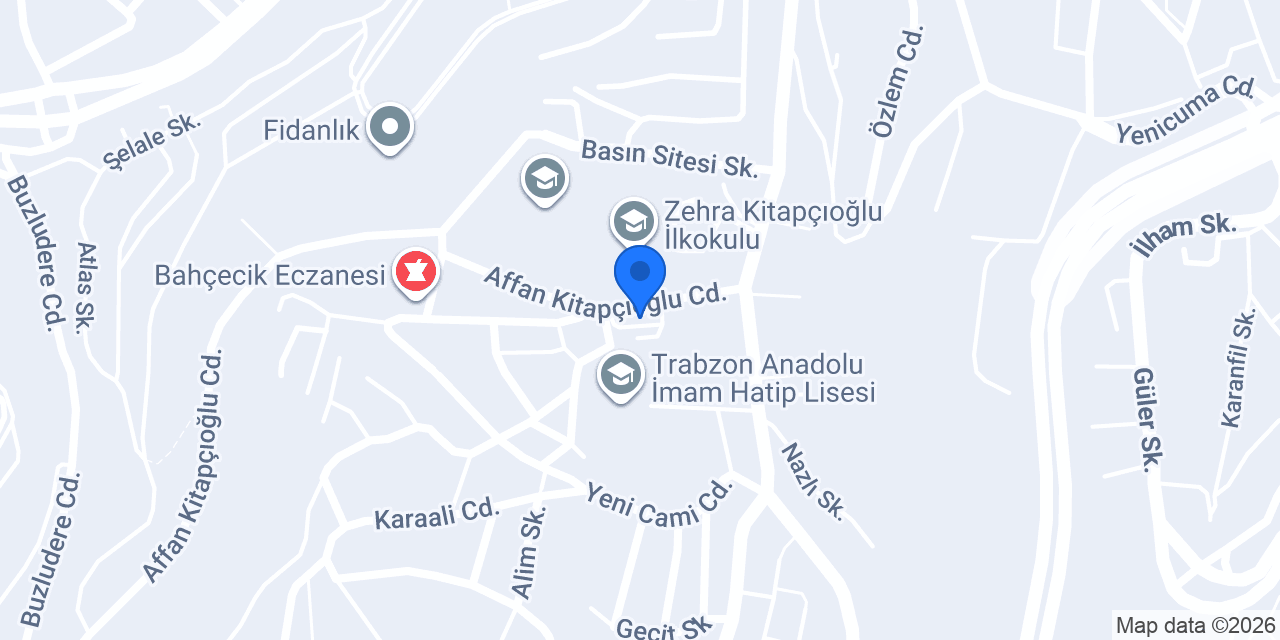 Bahçecik Taksi konumu