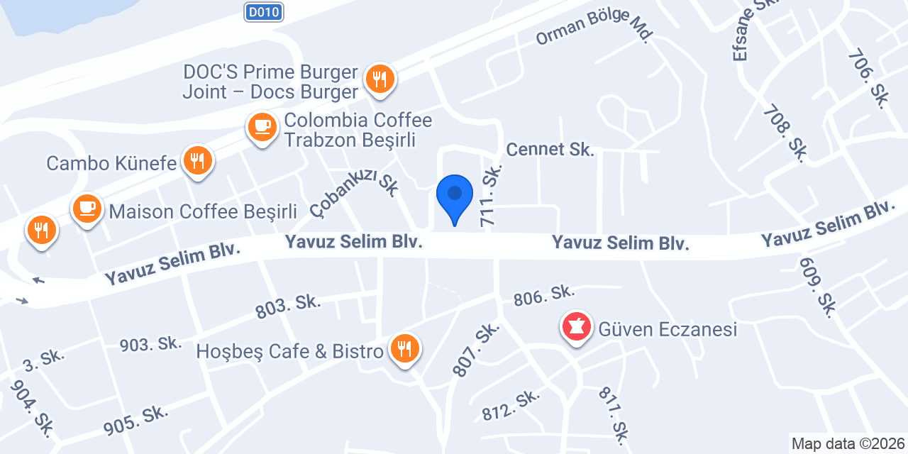 KARADENİZ MEKANİK konumu