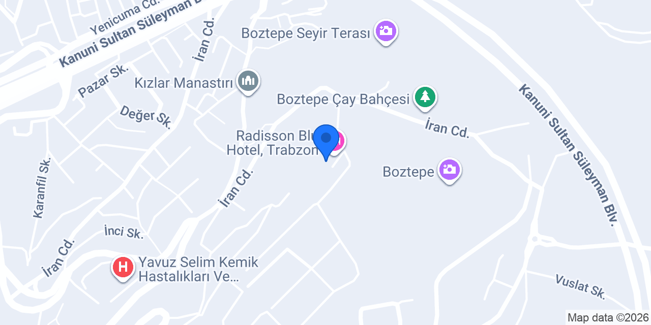 Beatus Spa Trabzon konumu