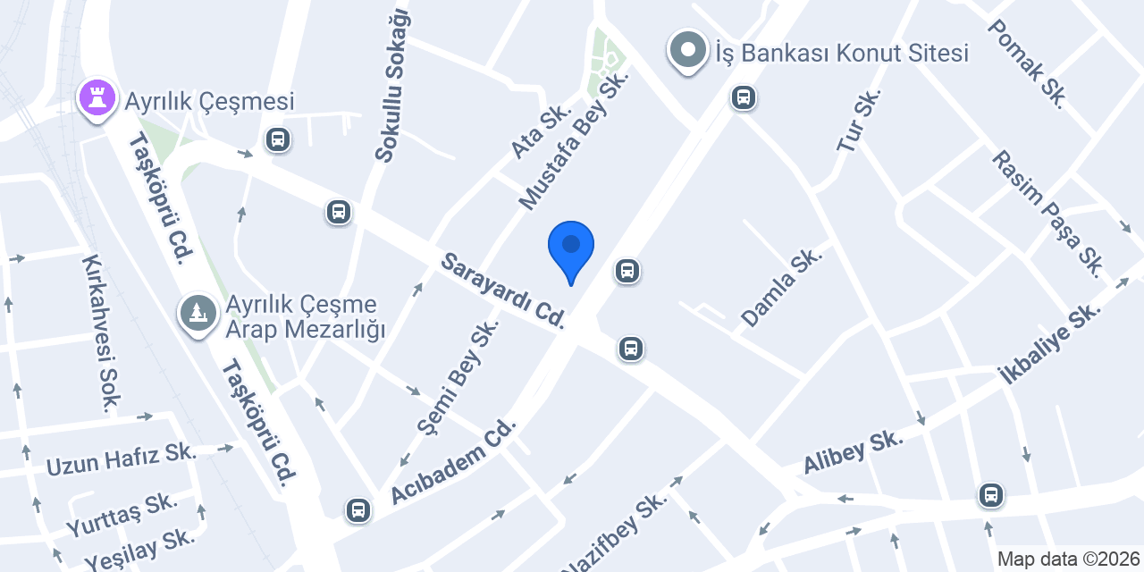 Bayram Usta Dondurma konumu