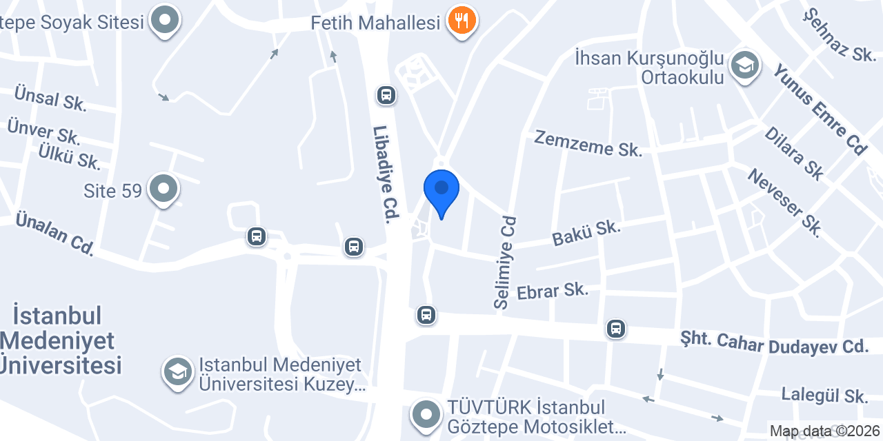 Kuaför Orhan Teber konumu