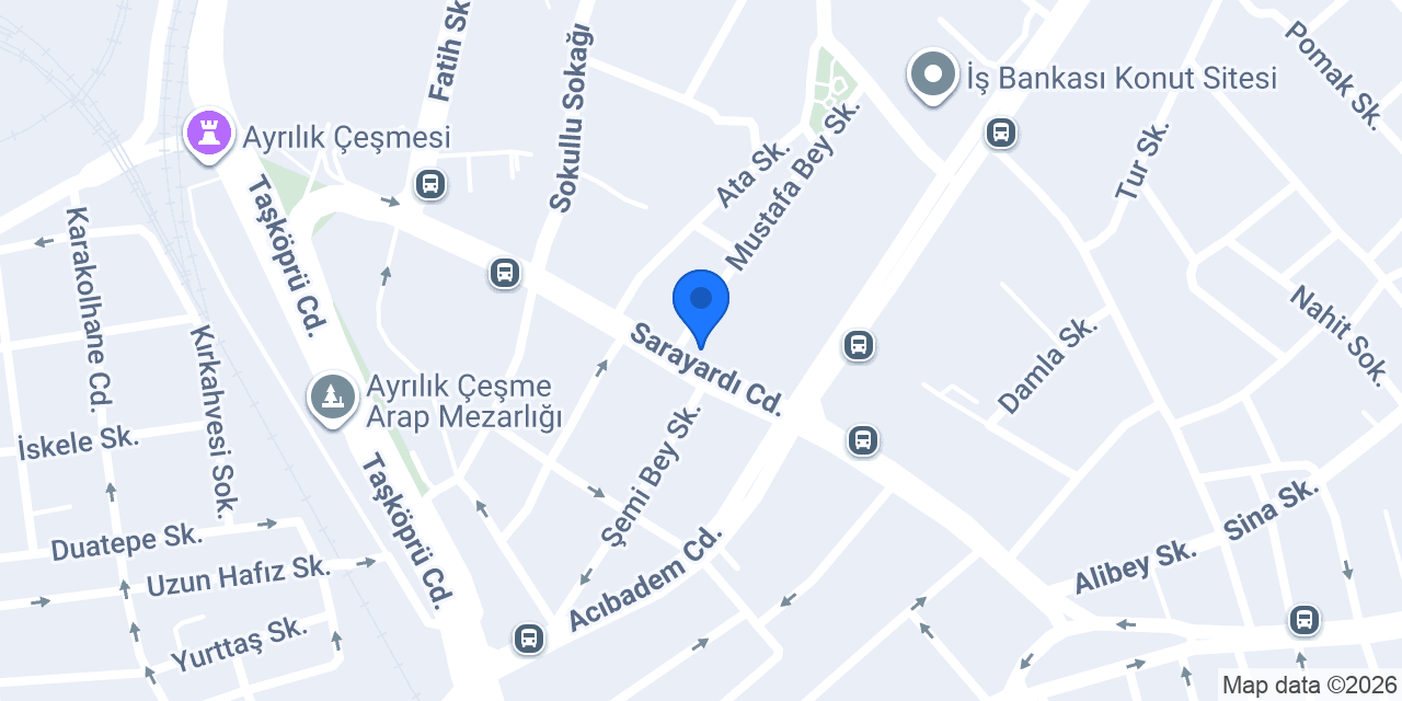 Acıbadem Tekel ve Meze Evi konumu
