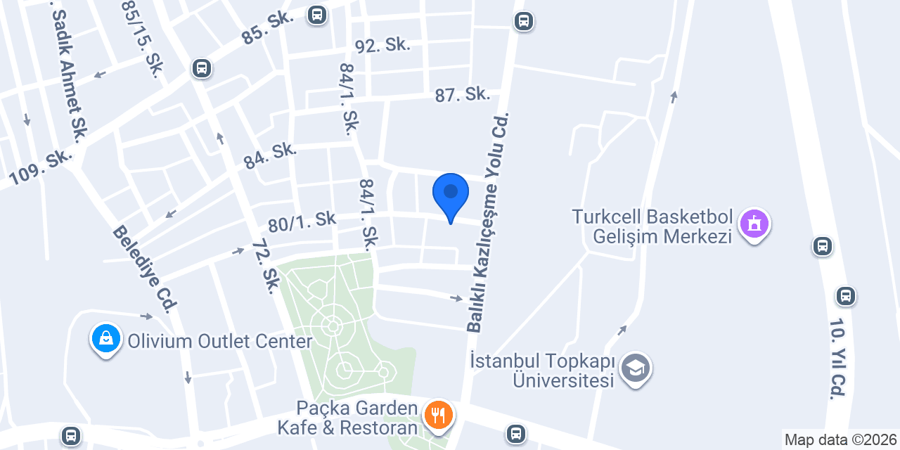 Paşa Dizayn konumu